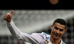 Cristiano Ronaldo, immense favori pour décrocher son cinquième Ballon d'or, le 6 décembre 2017 à Madrid