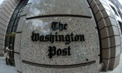 Le siĂšge du Washington Post sur K Street Ă Washington DC le 16 mai 2019
