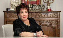 La chanteuse Rika Zaraï à Paris en octobre 2019