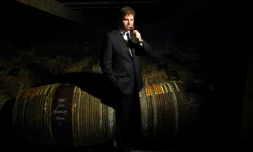 Renaud Fillioux, maître assembleur de la maison de cognac Hennessy à Cognac, dans le sud-ouest de la France, le 2 août 2017