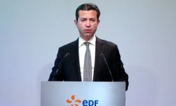 Le directeur financier d'EDF Thomas Piquemal le 16 février 2016