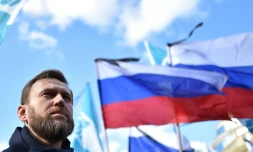 L'opposant russe Alexeï Navalny, le 27 février 2016 à Moscou