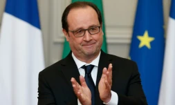 Le président François Hollande, le 8 février 2016 à l'Elysée