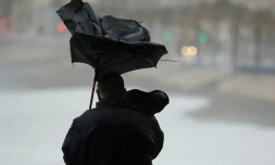 
Trois départements de l'Est et du Nord de la France étaient toujours placés jeudi matin en vigilance orange vent violent et inondation
