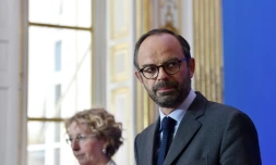 Le Premier ministre Edouard Philippe et la ministre du Travail, Muriel Pénicaud, le 6 juin 2017 à Matignon, à Paris