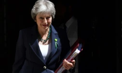 Theresa May, le 13 juin 2018 à Londres