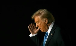 Donald Trump le 31 janvier 2025 à West Palm Beach en Floride