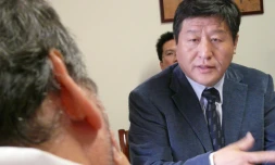 Lundi 9 août 2010: Conférence de presse du consul général de Chine à La Réunion (Photo: Mounice Najafaly)