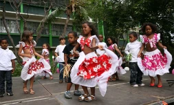 Mardi 10 août 2010 - Journée récréative pour la clôture des centres de loisirs au Port (Photo D.R)
