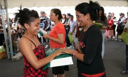 Mardi 10 août 2010 - Réception en l'honneur des diplômés du Port à la Médiathèque Benoîte Boulard (Photo D.R)