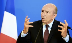 Le ministre de l'Intérieur Gérard Collomb