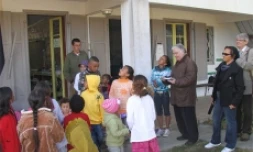 Jeudi 19 août 2010 - L'école de la Nouvelle baptisé au nom d'André Bègue (Photo D.R)
