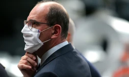 Michel Castex le 4 septembre 2020 à Châlons-en-Champagne