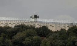 Poste de surveillance de la Force intérimaire des Nations unies au Liban (Finul), sur la frontière avec Israël le 16 novembre 2025