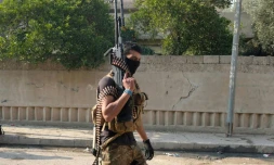 Un membre de la division de réaction rapide irakienne à Mossoul, le 4 janvier 2017