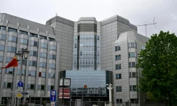 L'ambassade de Chine Ă Berlin, le 22 avril 2024