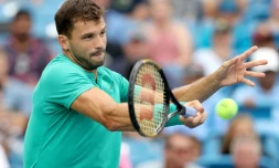 Le Bulgare Grigor Dimitrov, le 17 août 2018 à Cincinnati, dans l'Ohio