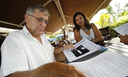 Jean Paul Fois et Vanessa Miranville