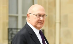 Le ministre de l'Economie et des Finances Michel Sapin, le 5 avril 2017 à Paris