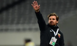 AndrĂ© Villas-Boas, alors entraĂźneur du Shanghai SIPG, contre les Japonaius d'Urawa Red Diamonds, le 15 mars 2017 Ă