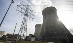 La centrale nucléaire de Gundremmingen en Allemagne, le 26 février 2021