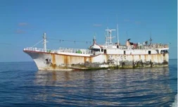Le Shun Feng a été intercepté par le patrouilleur Atsantsa à 200 km des côtes malgaches (photo: DR)