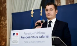 Gérald Darmanin le 16 octobre 2017 à Paris