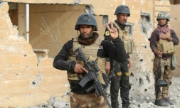 Les forces irakiennes le 27 décembre 2015 à Ramadi