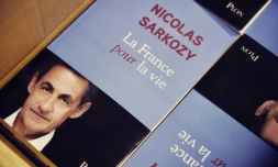 Photo du livre "La France pour la vie" de Nicolas Sarkozy postée le 21 janvier 2016 sur son compte twitter
