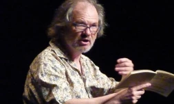 Jacques Rebotier de la compagnie voQue (Photo Jean-Pierre Liégeois)