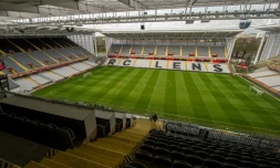 Vue générale du stade Félix-Bollaert, le 2 février 2016 à Lens