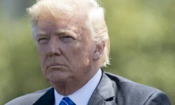 Le président américain Donald Trump à Washington, le 15 mai 2017