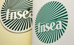 Le logo de la FNSEA, premier syndicat agricole de France, à l'origine avec les Jeunes agriculteurs, de la manifestation sur les Champs-Elysées