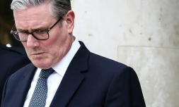 Le Premier ministre britannique Keir Starmer à Paris le 17 avril 2026