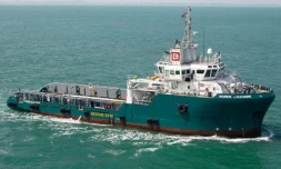 Le navire Bourbon Alexandre appartenant au groupe Bourbon a été attaqué au large du Nigéria (Photo Bourbon Offshore Surf)