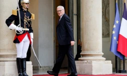 Le PDG d'EDF Jean-Bernard Levy à l'Elysée, le 5 juillet 2021 à Paris