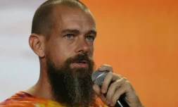 Jack Dorsey, président de Twitter lors de la convention Bitcoin 2021, le 04 juin 2021 à Miami