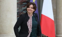 La ministre des Sports Roxana Maracineanu à la sortie de l'Elysée, le 7 mai 2019