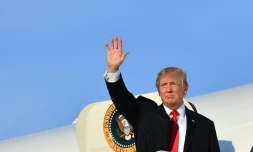 Le président américain Donald Trump à Morristown, dans le New Jersey, le 3 juillet 2017