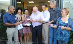 Mardi 28 septembre 2010: Inauguration de la poste de Saint-Joseph Le Butor (photo: D.R)