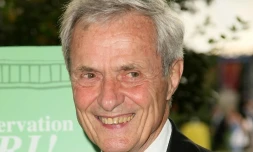 Le biologiste George Schaller au zoo de Central Park à New York, le 3 juin 2008