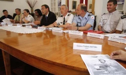 Mercredi 6 octobre 2010 - conférence de presse journée de la sécurité intérieure - (Photo Julie Fioretti)