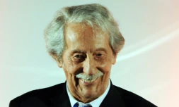 Le comédien Jean Rochefort, le 3 octobre 2015 à Dinard en Bretagne