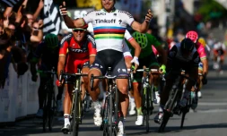 Peter Sagan, attendu aux Championnats d'Europe de cyclisme, le 9 septembre 2016 au Grand Prix Cycliste de Québec