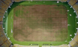 Le stade Maracana à Rio laissé à l'abandon, le 20 janvier 2017