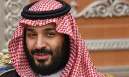 Le prince héritier d'Arabie saoudite, Mohammed ben Salmane à Ryad le 14 novembre 2017