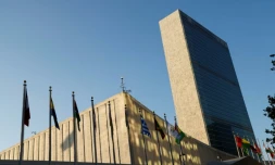 Le siège de l'ONU à New York, le 20 septembre 2022