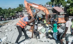 A Les Cayes le 15 août 2021