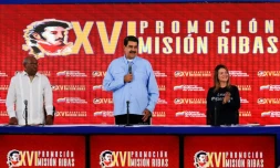 Le président vénézuélien Nicolas Maduro le 10 mai 2019 à Caracas