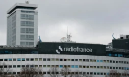 La maison de la radio, siège de Radio France, le 3 février 2023 à Paris
